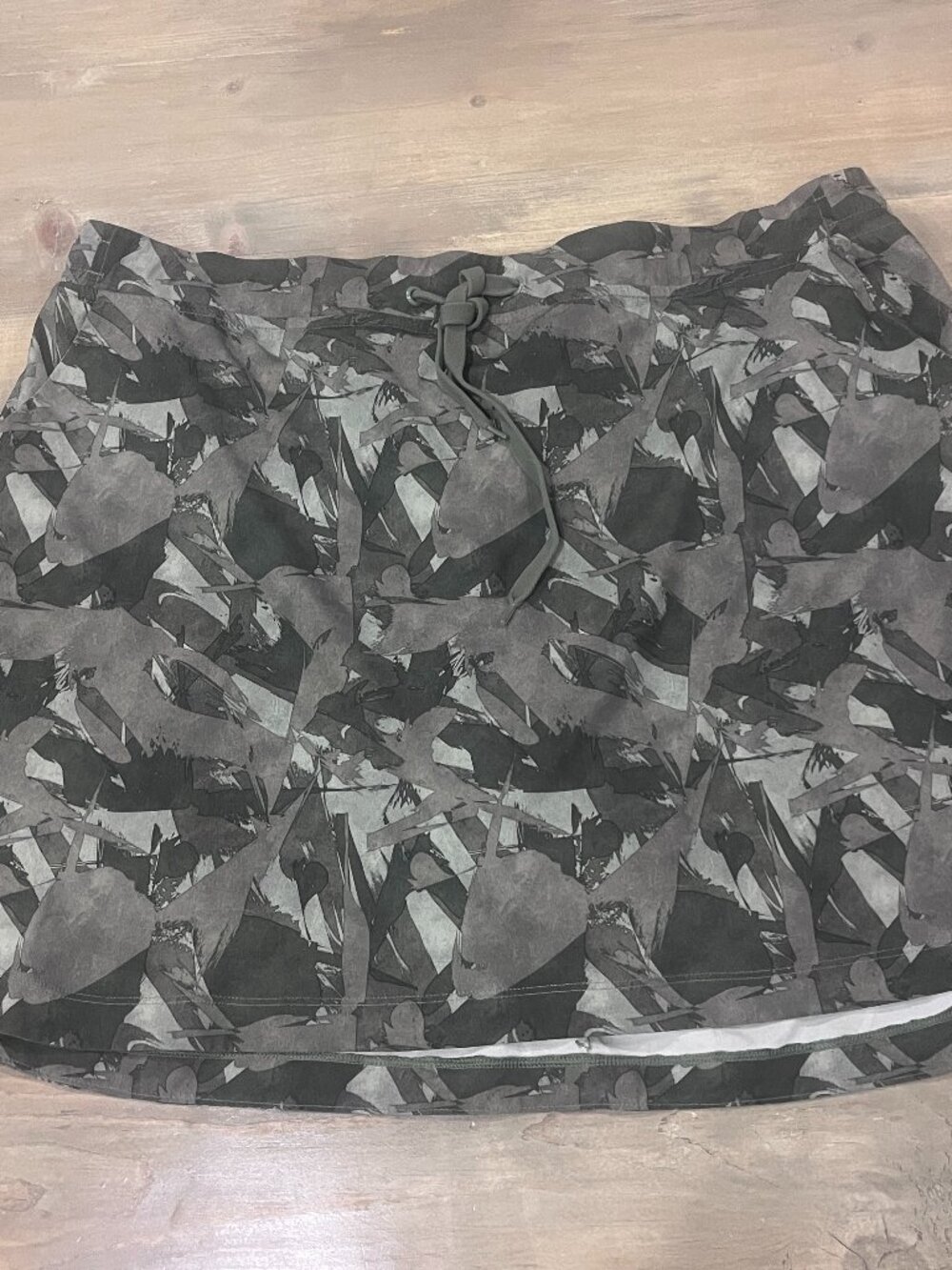 Slazenger Army Green Splinter Camo Golf Skort